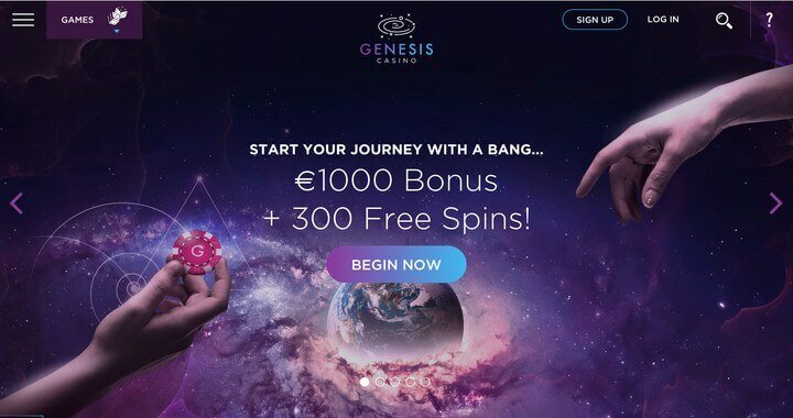 genesis casino welcome offer